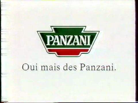 Publicité Pate Panzani 1995