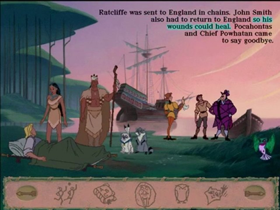 Pocahontas Animated Storybook (1995)