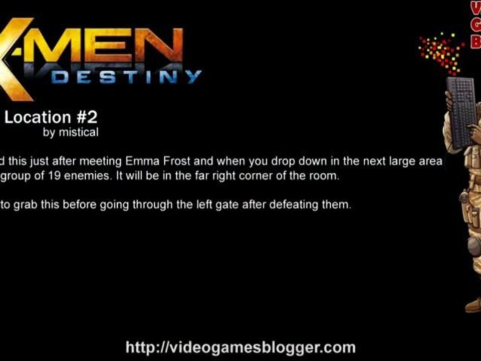 X-Men Destiny Dossiers Guide
