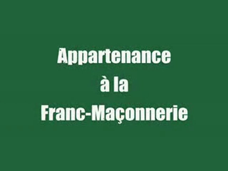 La Franc-maçonnerie