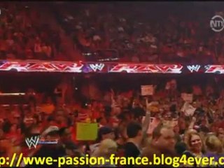 Catch Attack Raw 30/09/11 - Début de show