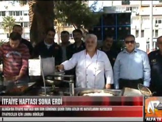 Aliağa'da İtfayeciler Haftası Sona Erdi