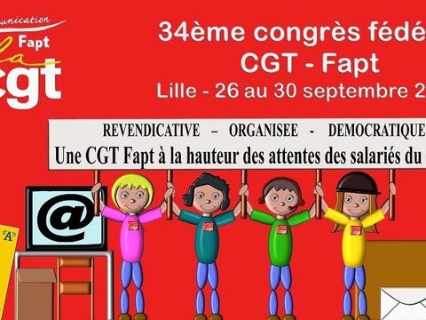 Congrès fédéral CGT FAPT Lille