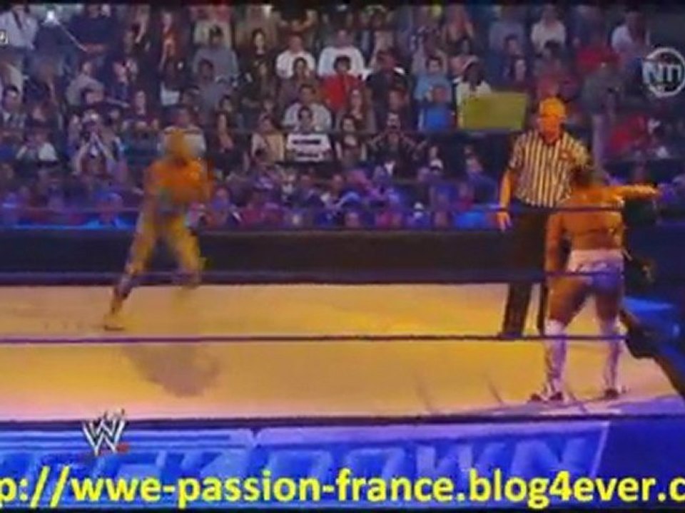 Catch Attack Smackdown 30/09/11 - Sin Cara VS Daniel Bryan