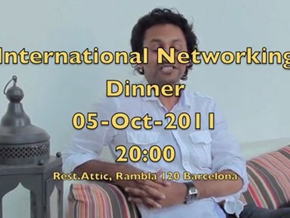IND en Restaurante Attic Barcelona, International Networking Dinner