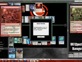 MTG - MODERN - UG 12Post VS Ravager postSIDE