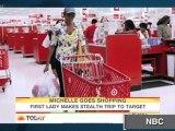 Undercover First Lady Shops at Target