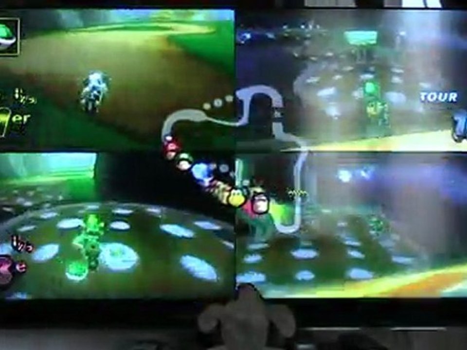 Mario kart wii la coupe champignon par les Touics