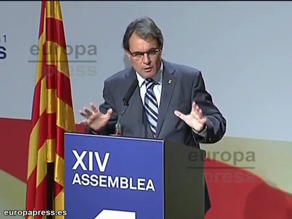 Artur Mas reclama el pacto fiscal para Cataluña