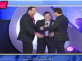 Salman Khan & Sanjay Dutt With Colors CEO Mr Nayak At Big Boss 5 Press Meet