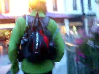 MON ARRIVEE A L UTMB 2011