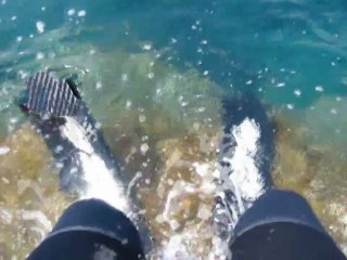Cinque Terre - Making a jump