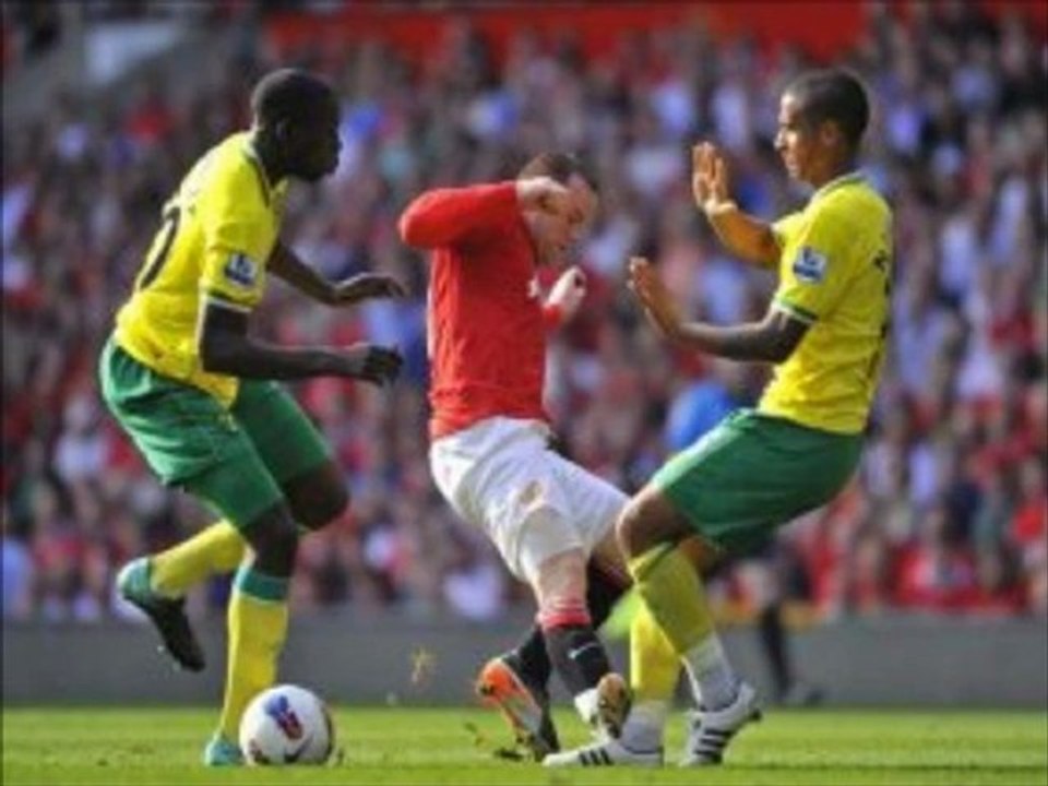 Manchester United 2-0 Norwich City Anderson header, Welbeck scored