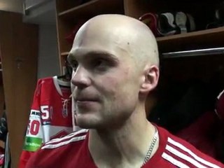 Андре Бенуа  после игры с к.ЦСКА 30.09.11.