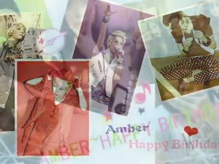 【FROM TAIWAN】Amber, Happy Birthday!（20110918）