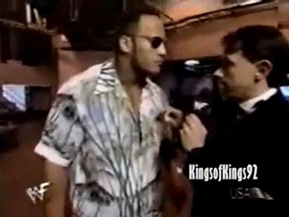 The Rock interview(RARE)