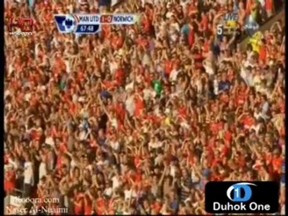 ManUnited  2 VS 0 NorwichCity 2011