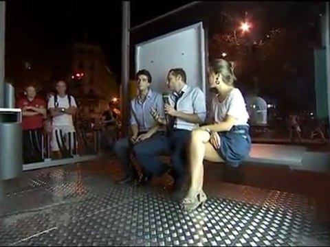 Nuit Blanche 2011 JUDI BERTHIER Terre Plein Metro Anvers