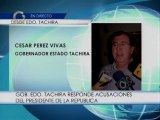 César Pérez Vivas le responde a Chávez