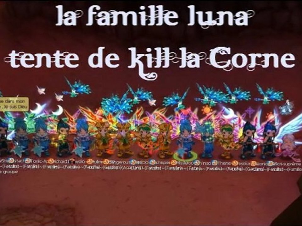 [Famille Luna] Tentative de kill de la Corne Obscure