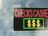 Enormously Increase Walk-ins For Your Check Cashing Small business Having an LED Checks Cashed Sign