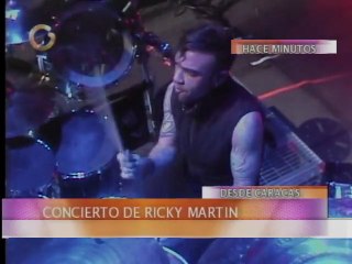 Ricky Martin meneó las caderas en Caracas