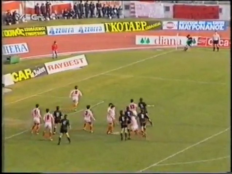 olympiakos vs paok 3-2 1991-92