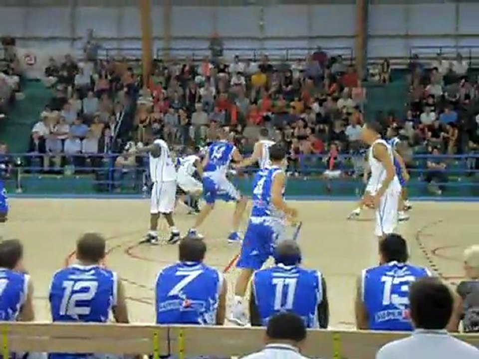 Début du match UBCM - BCO