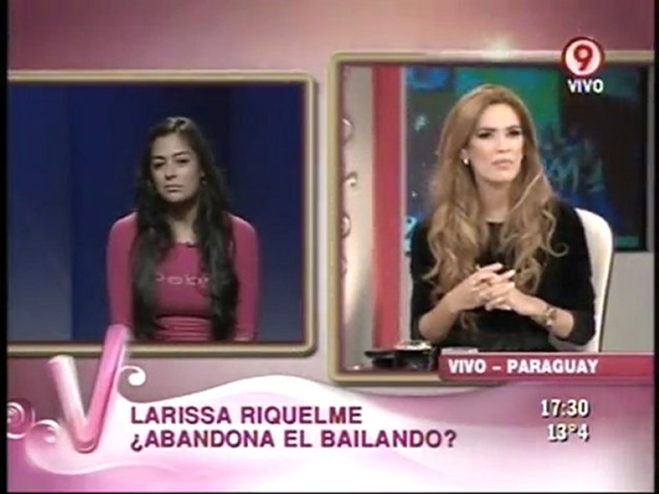 Larissa Riquelme en Vivo