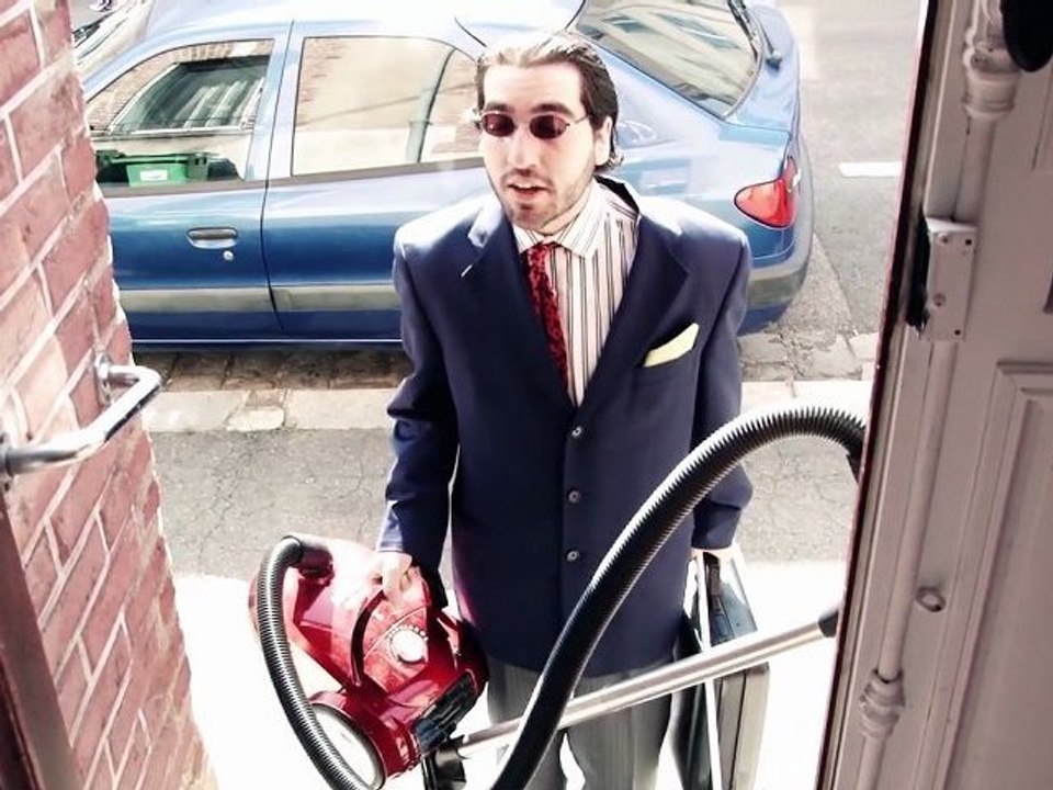 point de vue d'un vendeur représentant placier