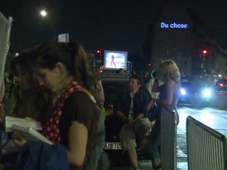 Nuit blanche de Paris: les spectateurs toujours au rendez-vous