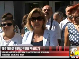 Add Aliağa Şubesi'nden Protesto