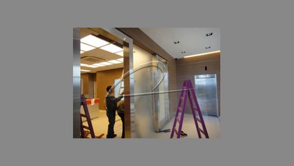 Montaje de Cristales Laminados y Puerta de Cristal Templado eco-alum®