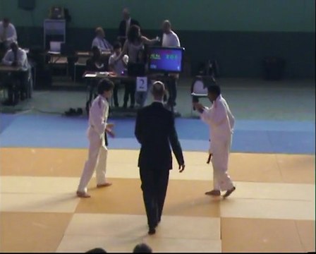 Thomas ( judo) 2eme au criterium minimes des Hts de Seine 2011