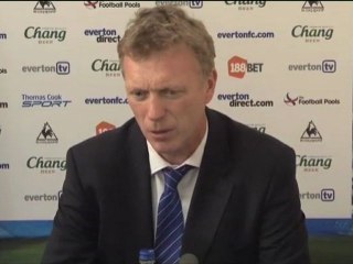 Réactions de David Moyes, entraineur d'Everton