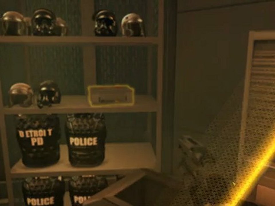 Let's Play Deus Ex: Human Revolution (blind) [Part 16] - Nachtrag: Polizeistation Teil 2