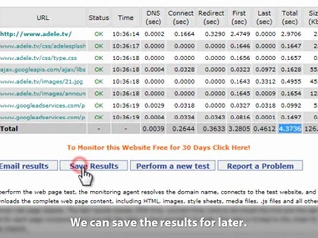 Free Website Test Tools