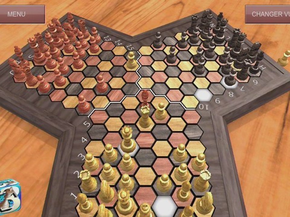 Partouze et orgie sur un jeu d'échecs... Le sex a rien avoir là dedans - Aucune femme nue orgy chess 3 players joueurs chessboard échiquier