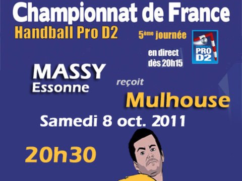 Handball ProD2 Massy / Mulhouse