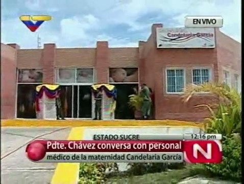 Candelaria García se queja ante Chávez