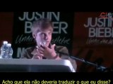 Coletiva de imprensa de Justin Bieber no México [LEGENDADO]