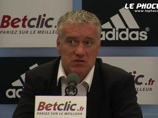Deschamps : "Un manque de fraîcheur"