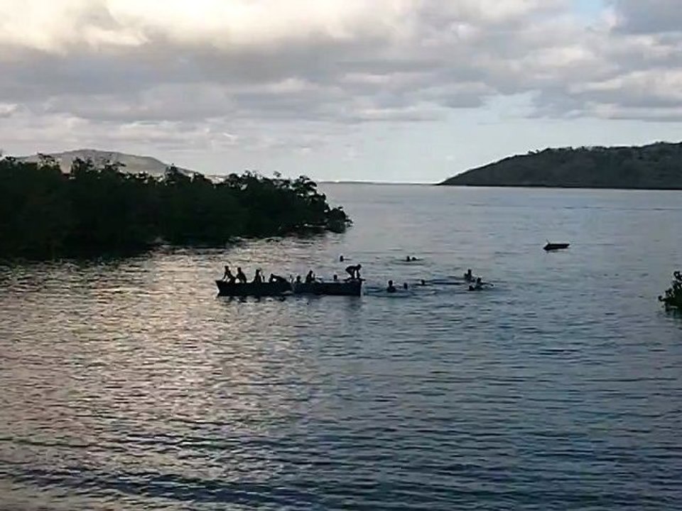 La piscine du lagon