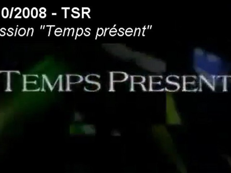 "Passeport biométrique : attention danger !" — TSR