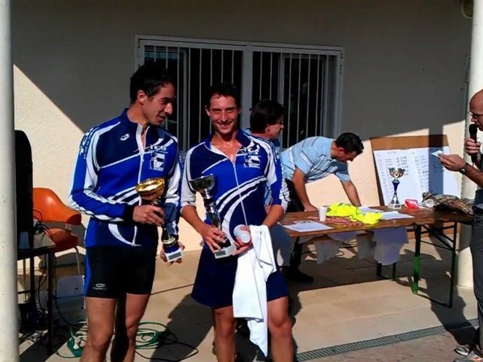 Run & Bike Bucy - 2011 : Récompenses Champions Aisne