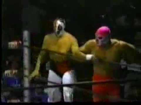 Mil Mascaras,Canek & Villano III vs Bufalo Allen & The Canam Express I,II.