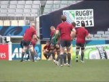 Rugby WM - Irland locker im Viertelfinale