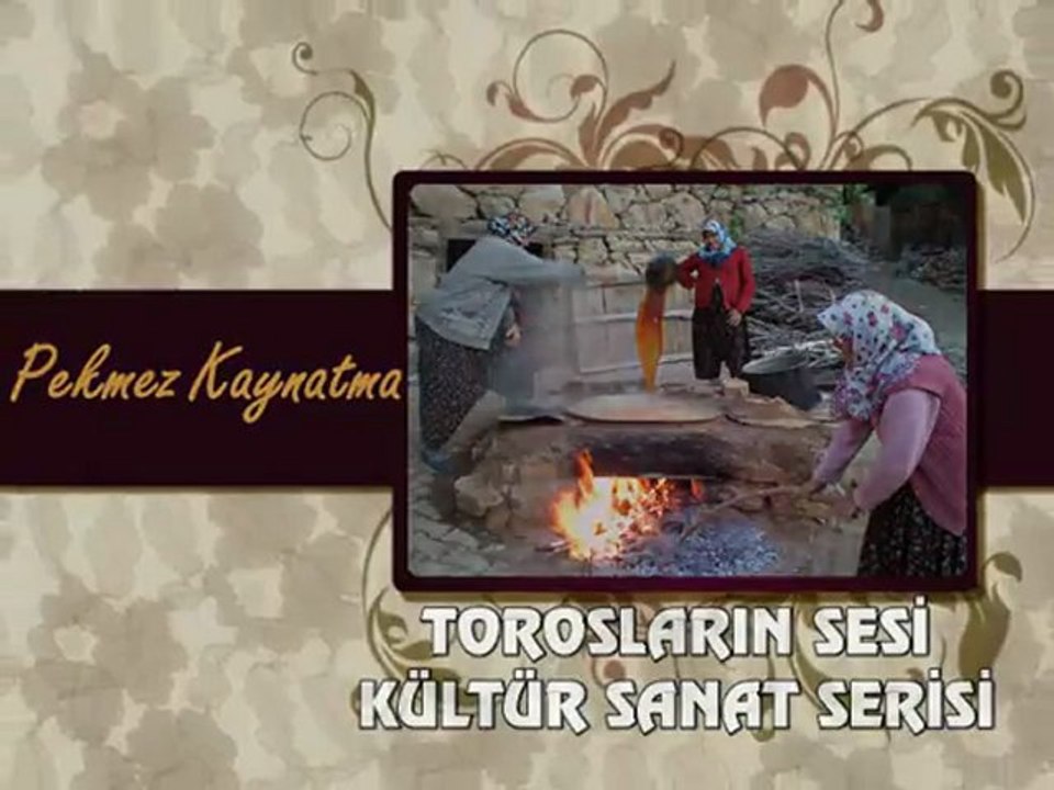 Dedemli 'de Yaşam ve Pekmez Kaynatma