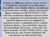 ¿EL GANODERMA LUCIDUM TIENE EFECTOS SECUNDARIOS?