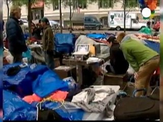 Anti-Wall Street protesters 'get organised'